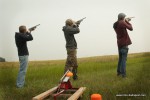 Clay pigeon shooting Budapest